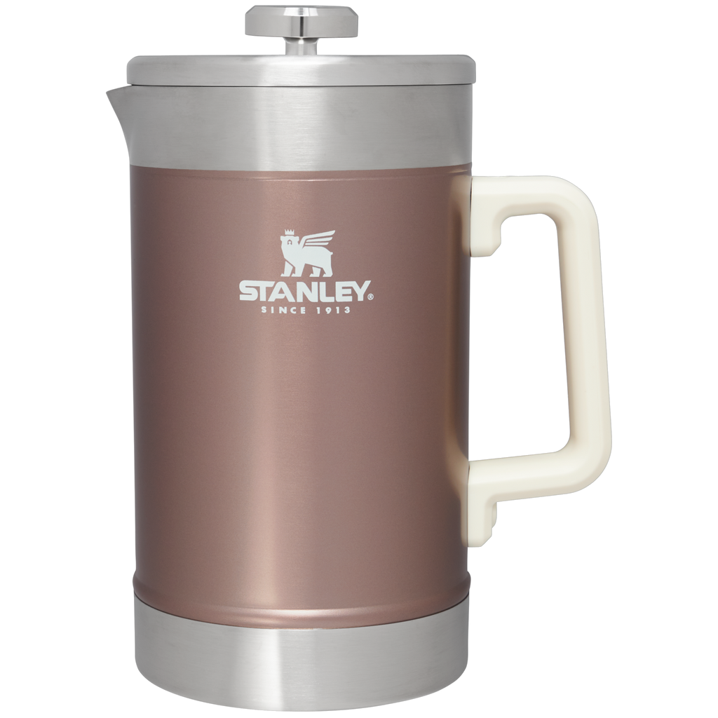 Stanley Stainless Steel Stay Hot French Press in Rose Quartz Glow