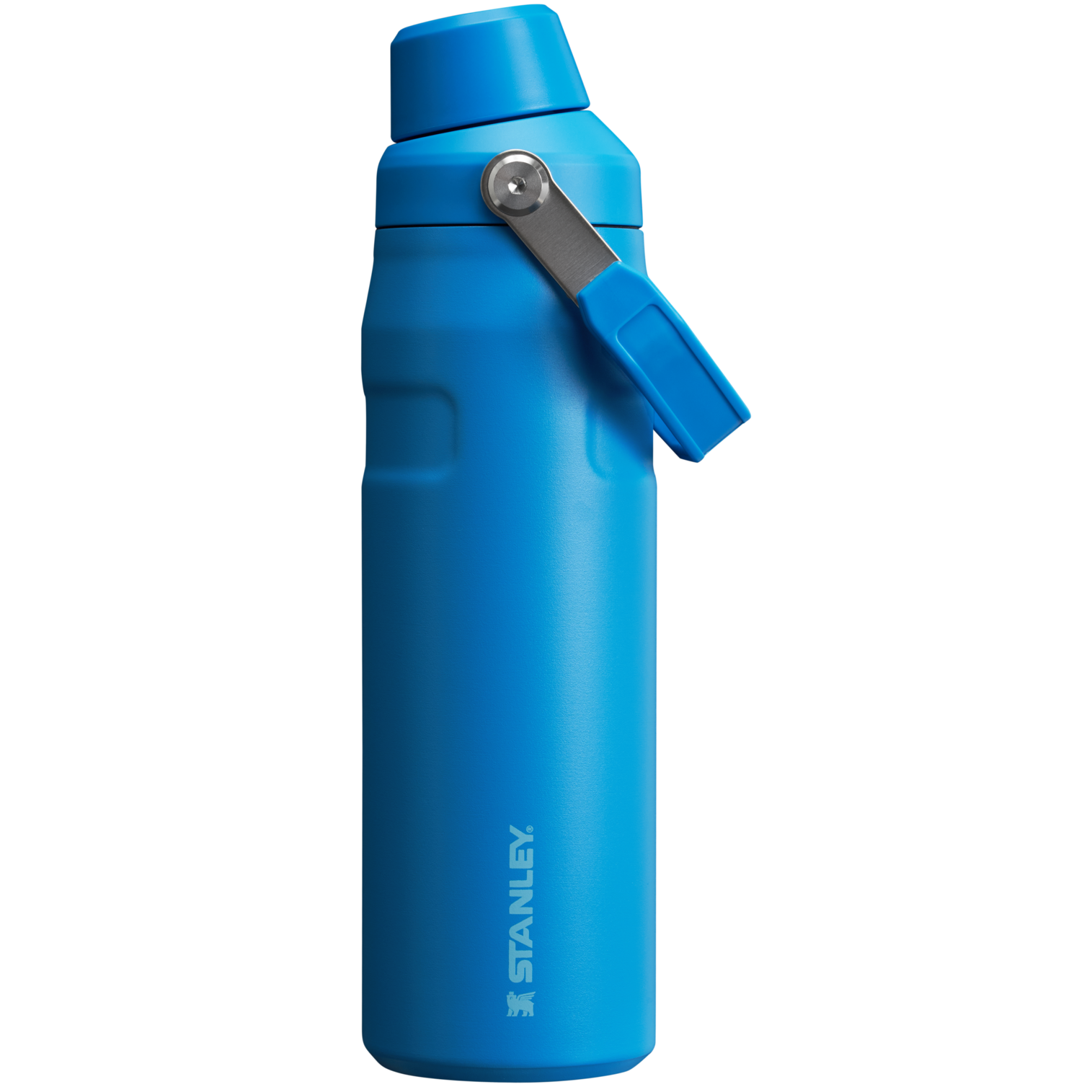 Stanley IceFlow Water Bottle with Fast Flow Lid 24 OZ In Azure Blue