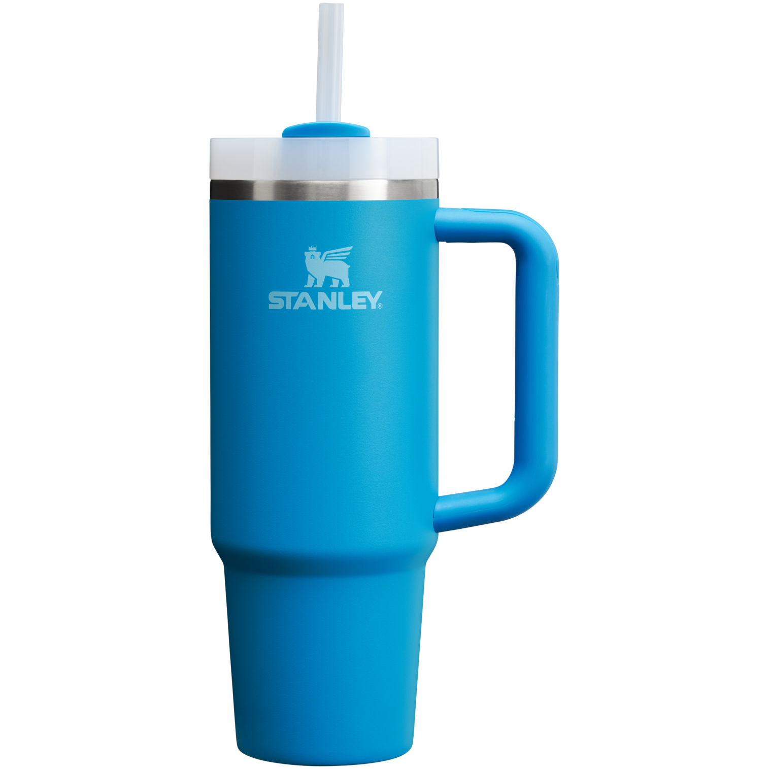 Stanley Quencher H2.O FlowState Tumbler Cup 30 OZ In Azure Blue