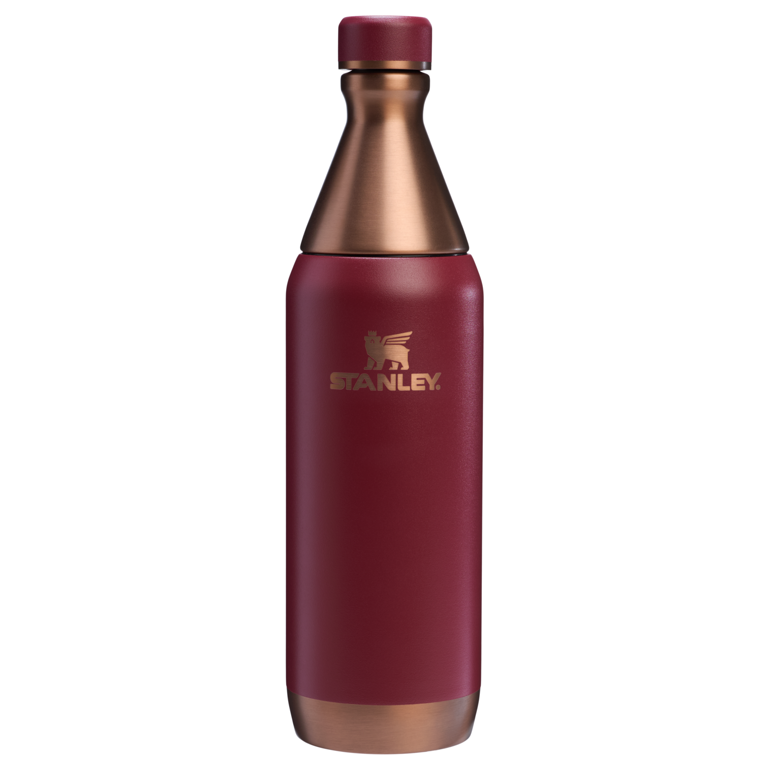 Stanley 20 OZ All Day Slim Bottle In Pomegranate Red