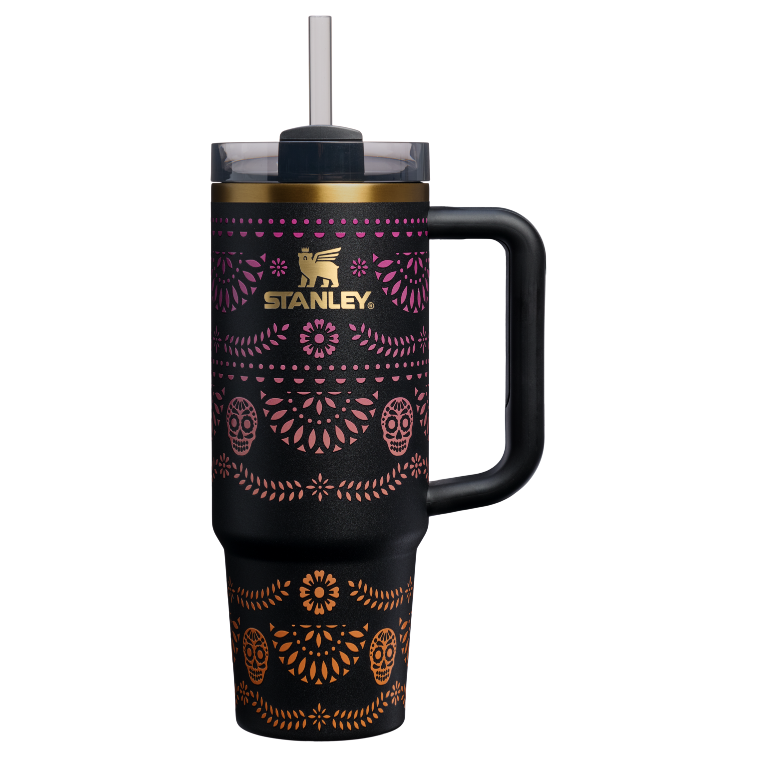 Stanley 30 OZ Dia De Los Muertos Tumbler In Midnight Catrina