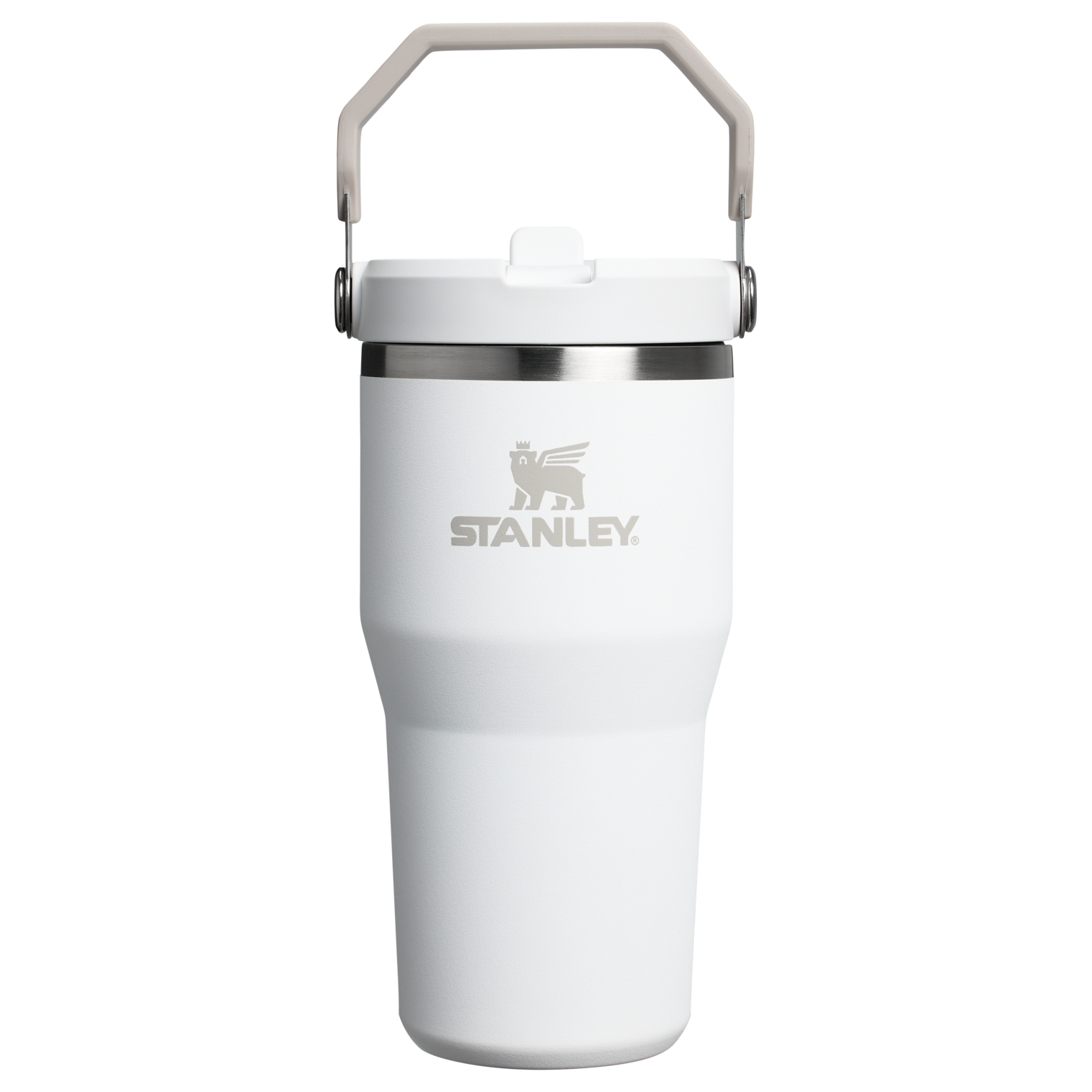 Stanley 20 OZ ProTour Flip Straw Tumbler Cup In Frost White