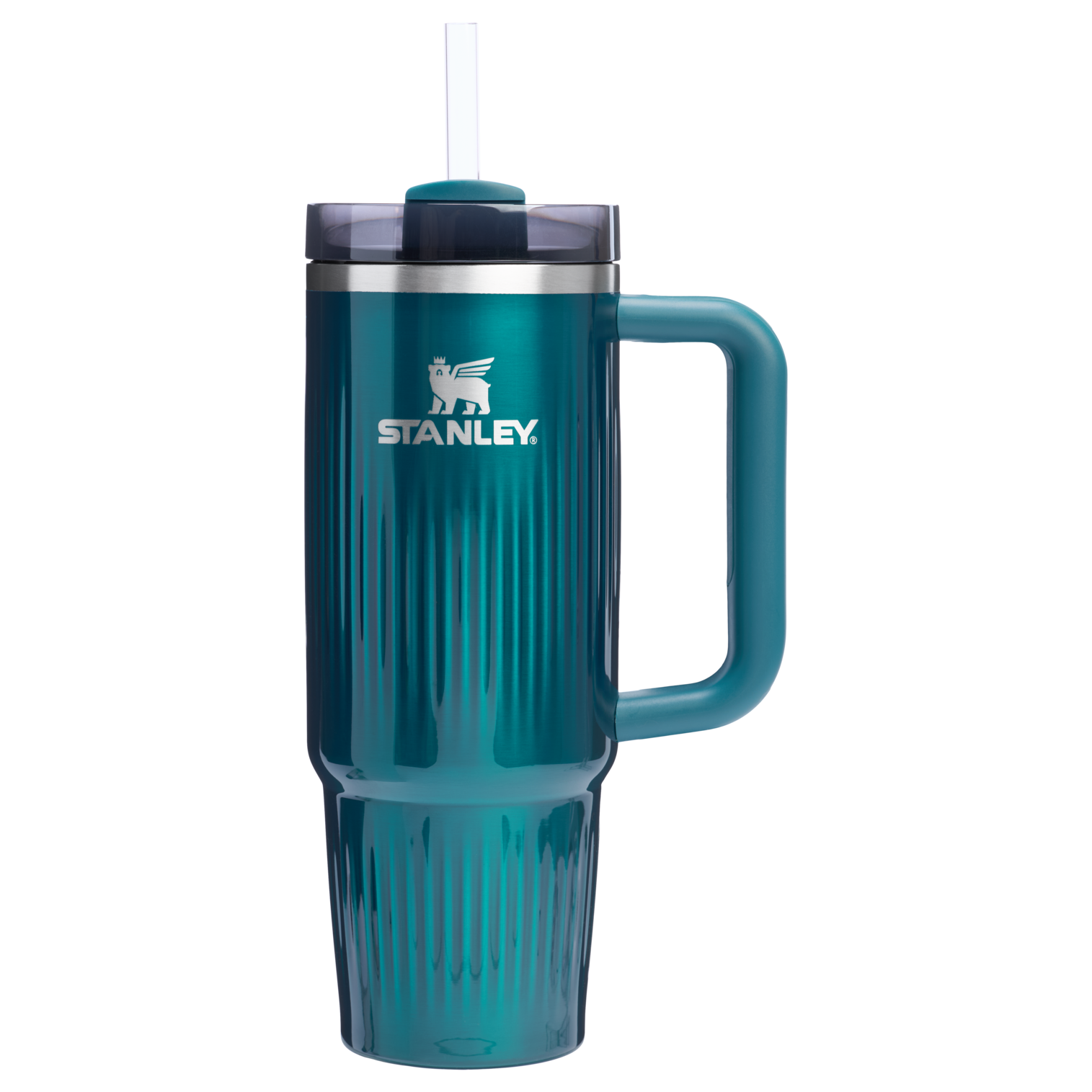 Stanley 30 OZ Quencher Fluted Insulate Tumbler In Marina Blue