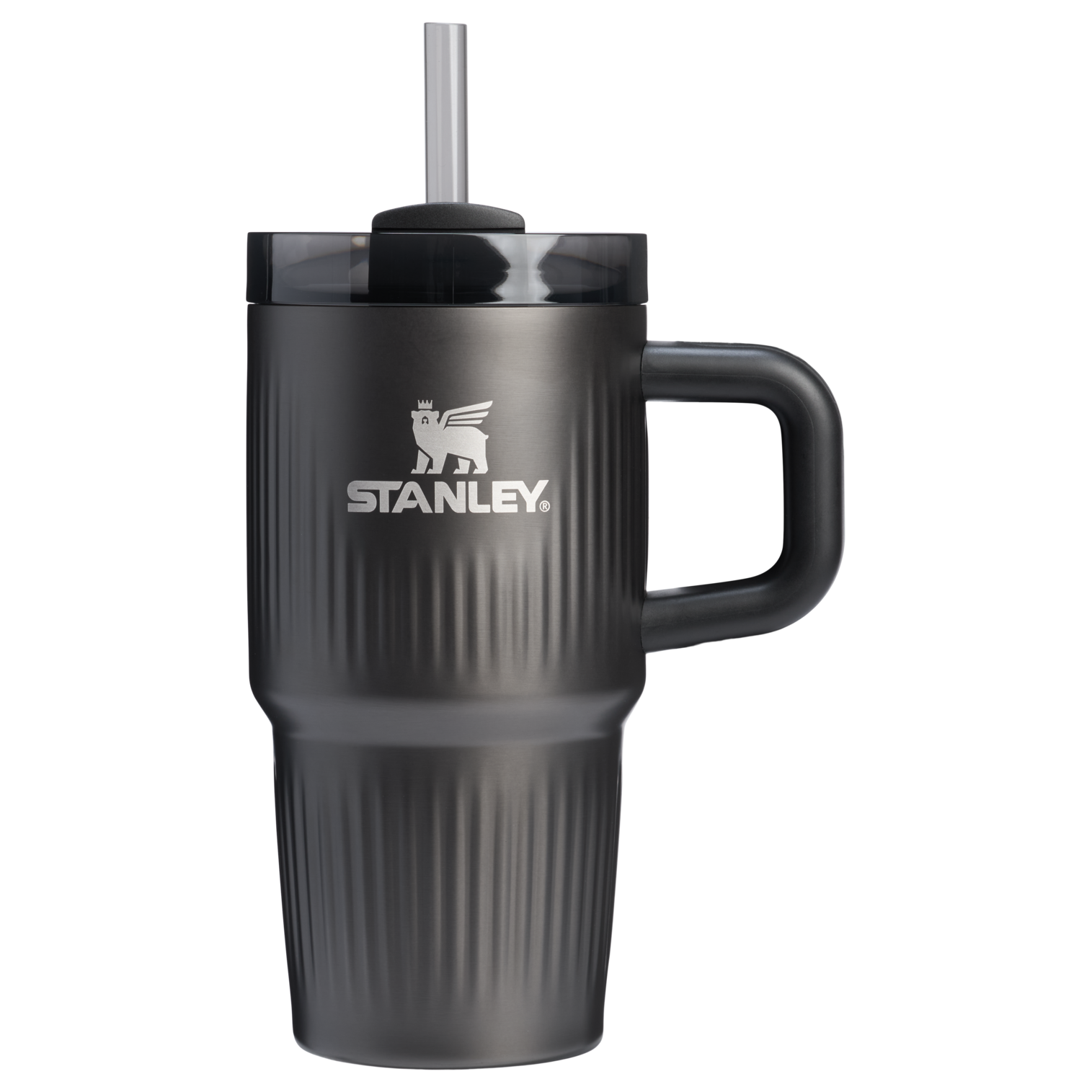 Stanley 20 OZ Quencher Fluted Insulate Tumbler In Black