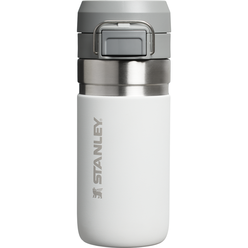 Stanley 16 OZ Quick Flip Go Water Bottle In Frost White