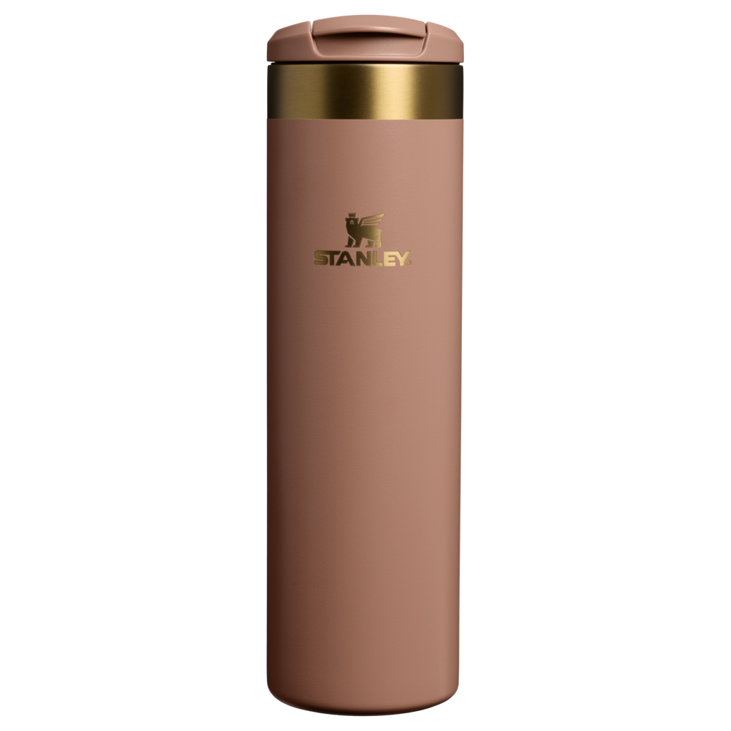 Stanley 20 OZ Aerolight Transit Water Bottle In Mocha Latte Brown