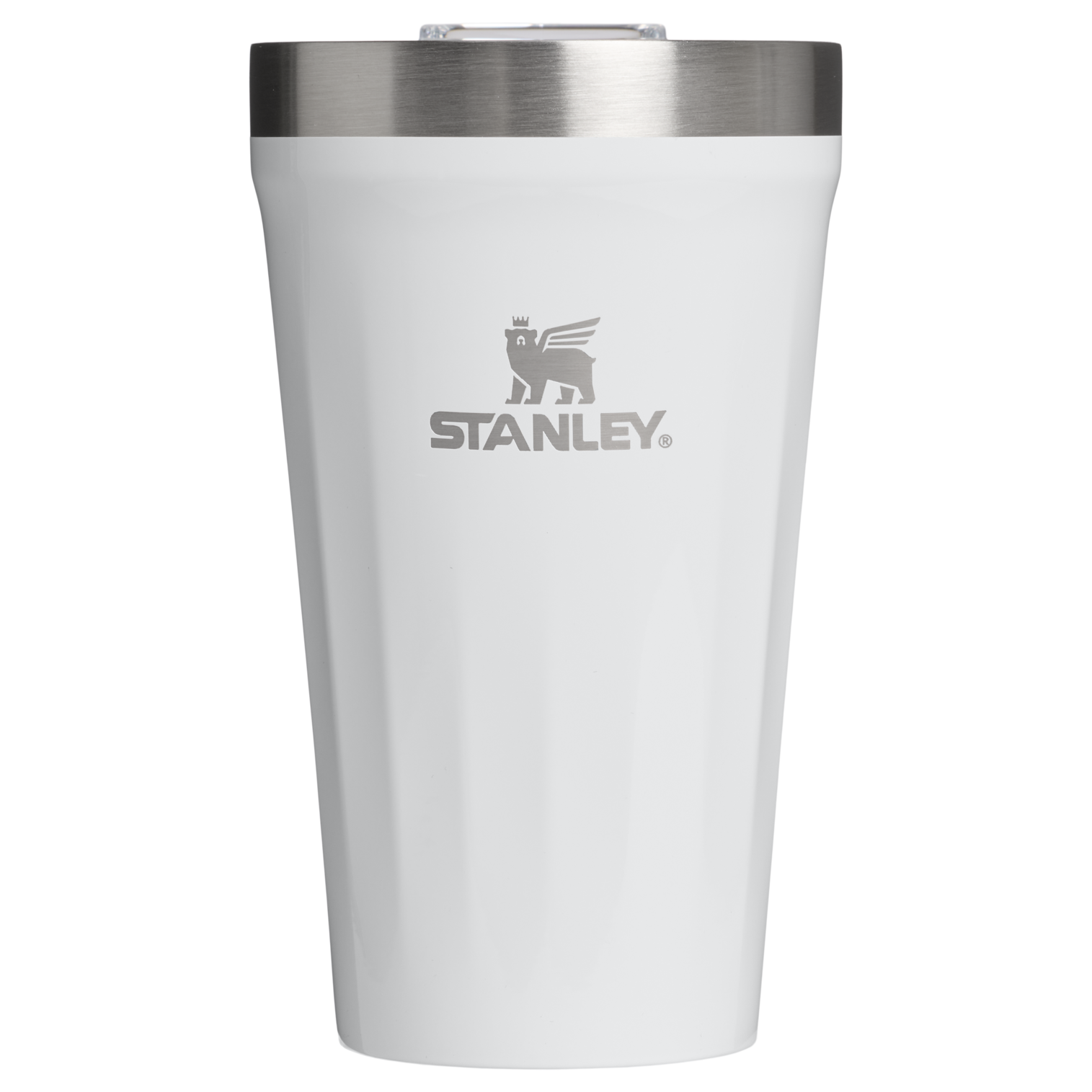Stanley 16 OZ Everyday Stainless Steel Tumbler In Frost Gloss White