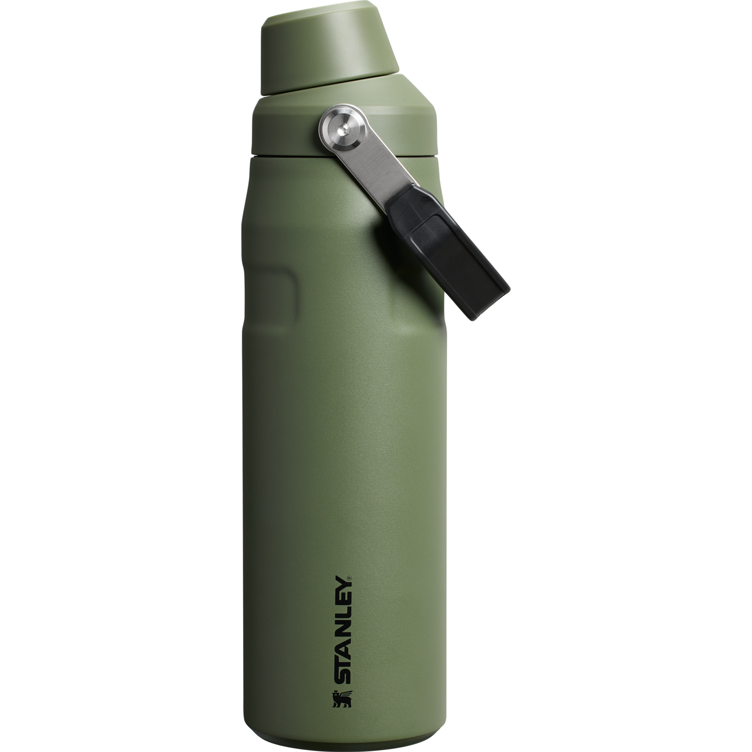 Stanley 16 Oz IceFlow Aerolight Water Bottle Fast Flow In Dried Pine Green