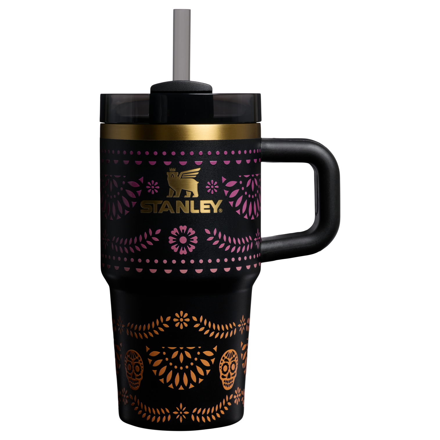 Stanley 20 OZ Dia De Los Muertos Tumbler In Midnight Catrina