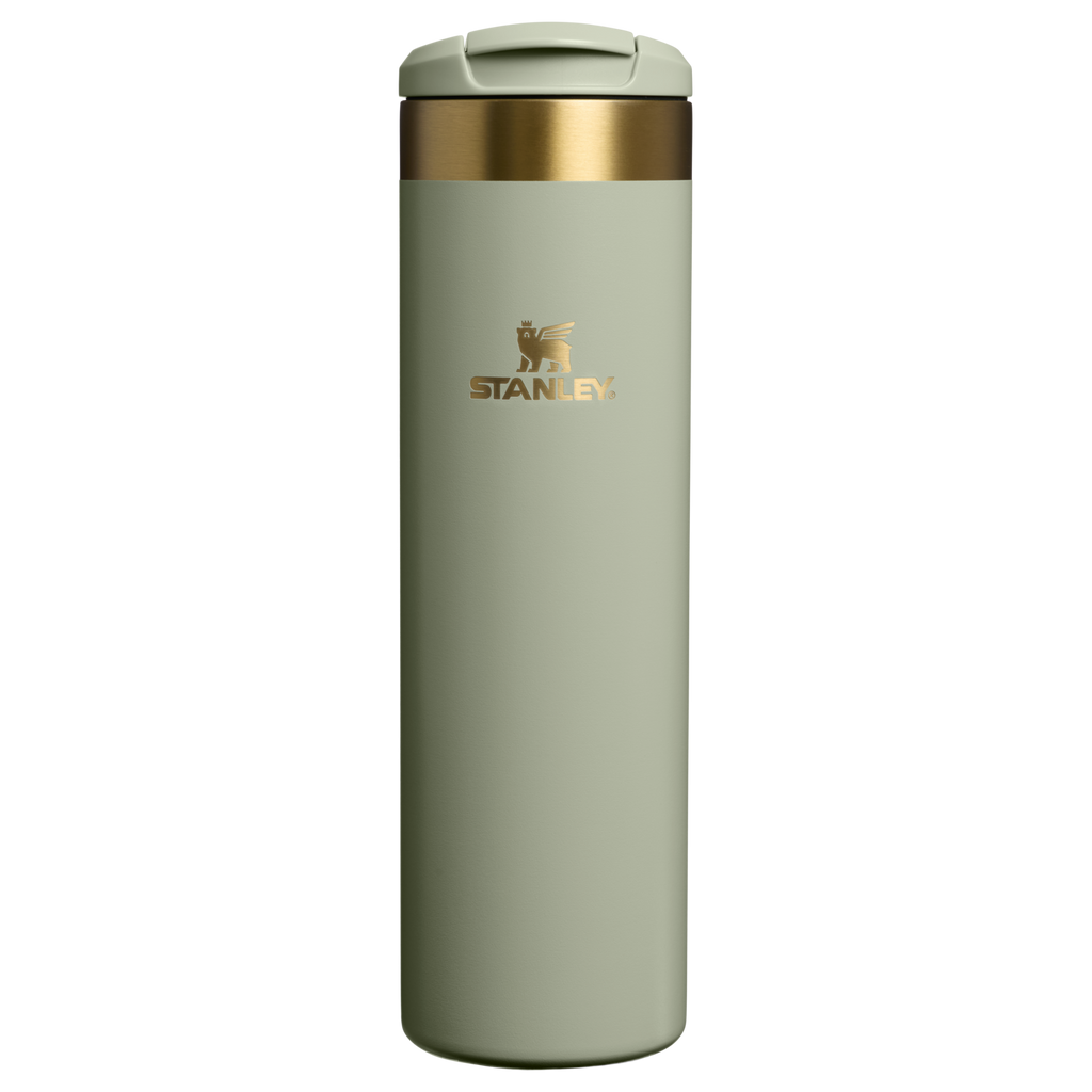 Stanley 20 OZ Aerolight Transit Bottle In Juniper Green